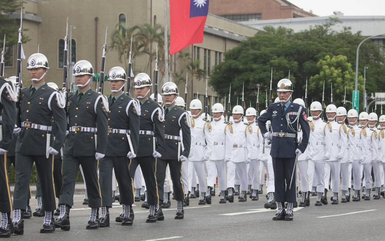 Taiwan honor guards