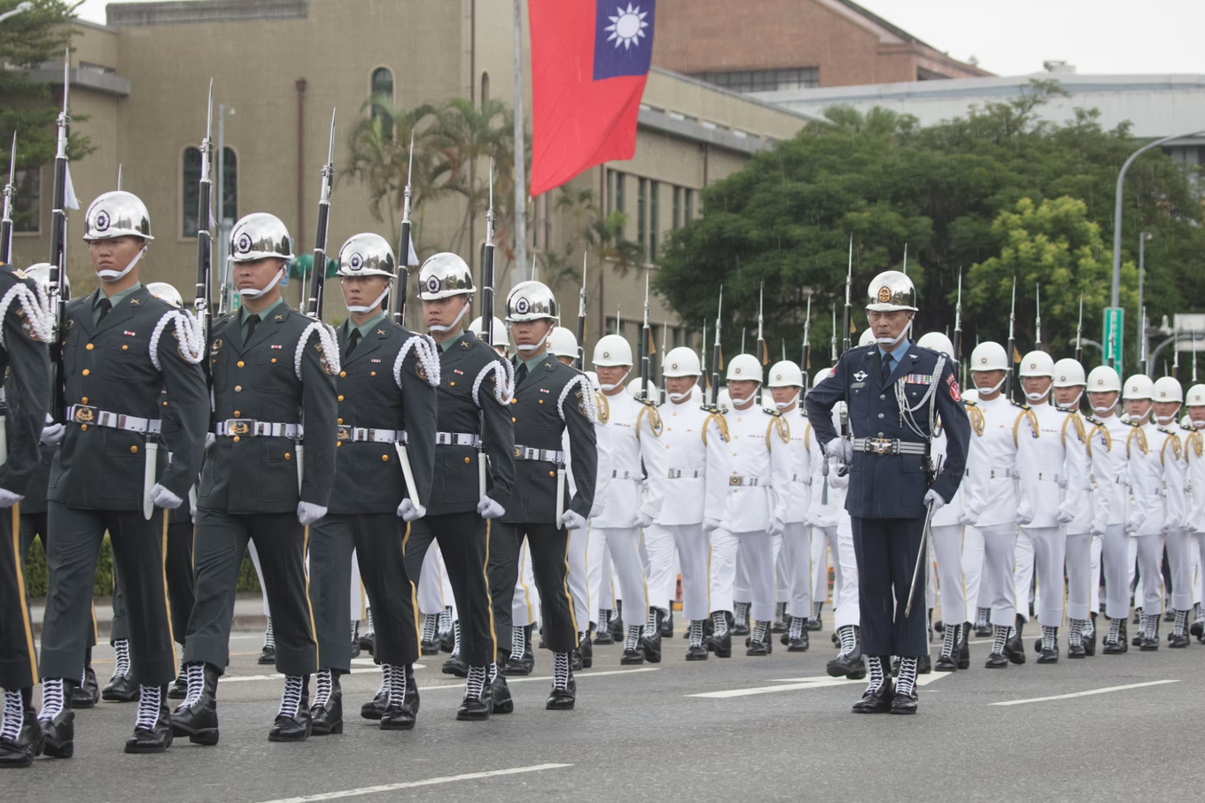 Taiwan honor guards