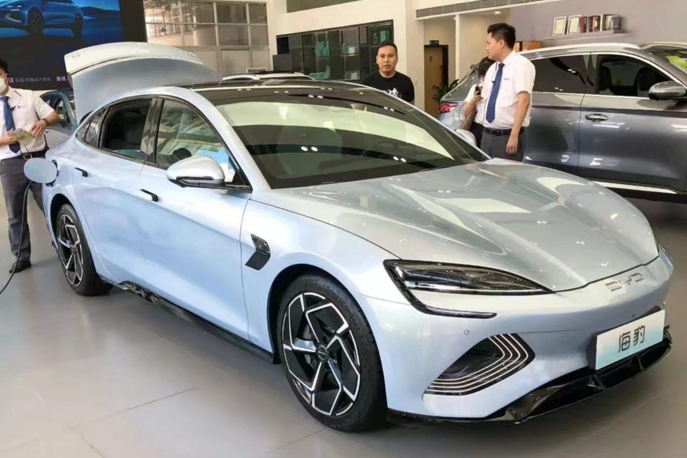 Chinese EV sales hit record share of European market
