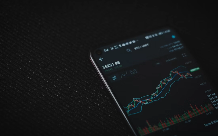 Trading on a phone