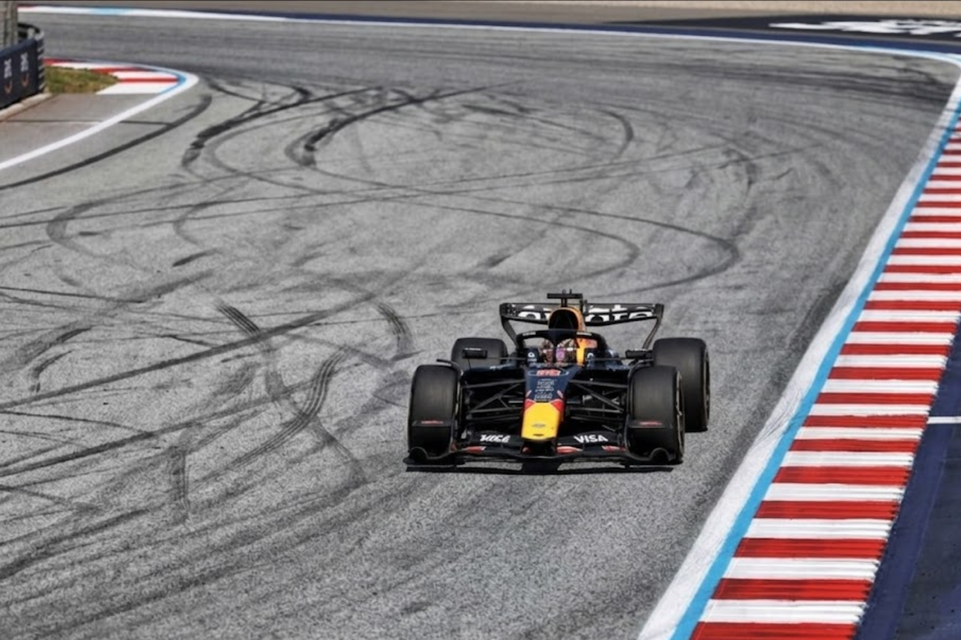 Max Verstappen at the Red Bull Ring