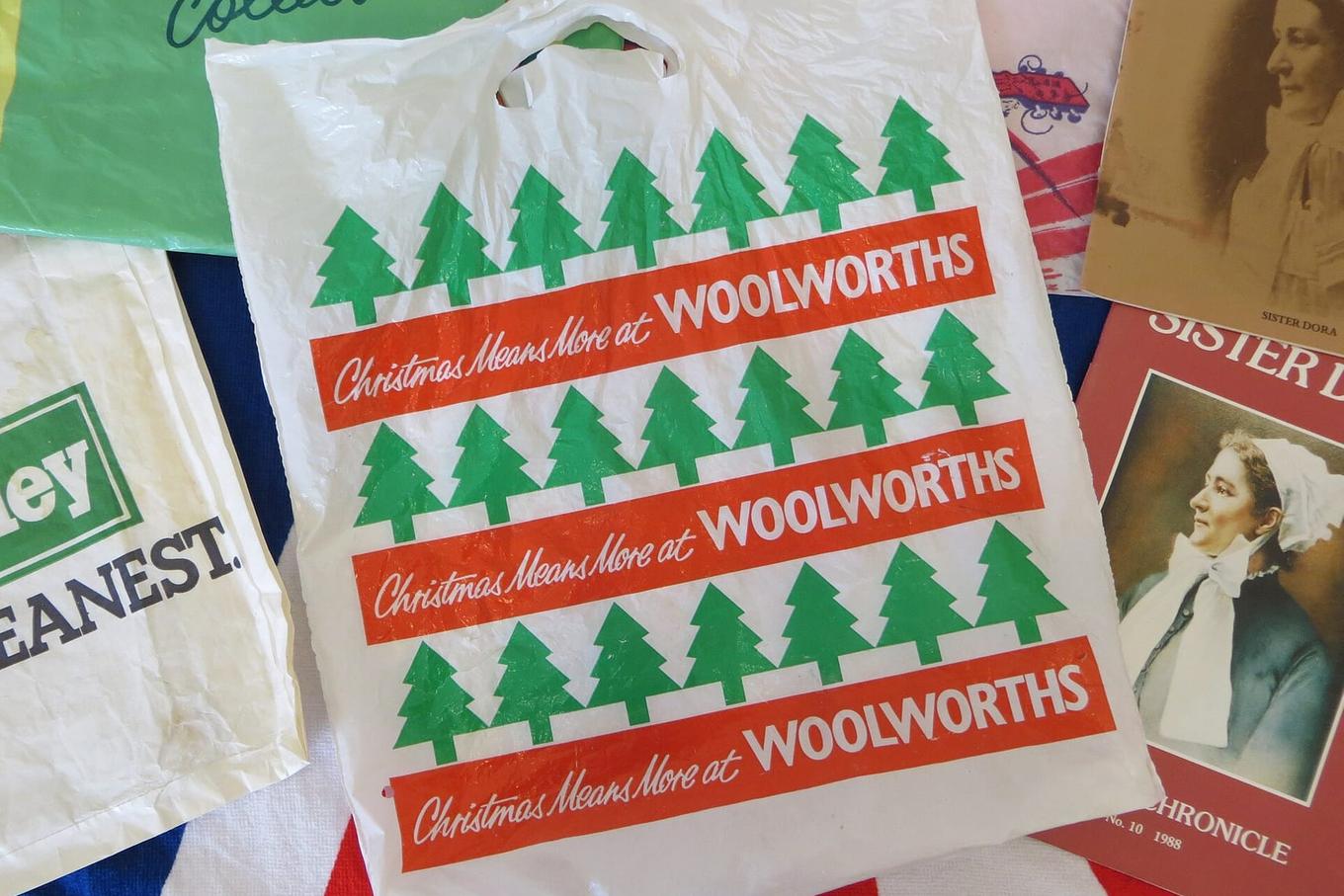 Old British Supermarket Carrier Bags Become Sought-After Collectables