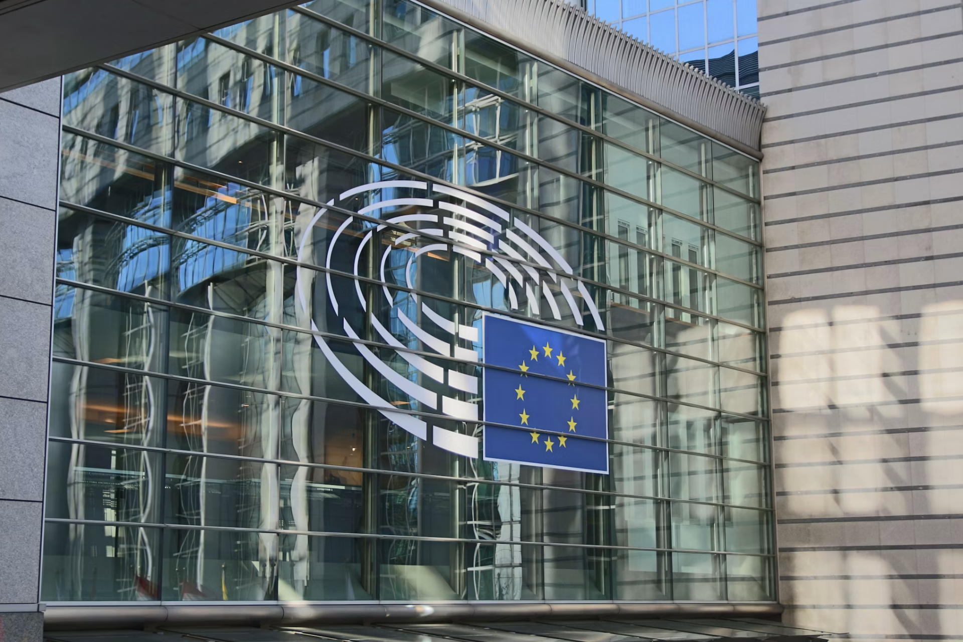 facade of the European Parliament 
