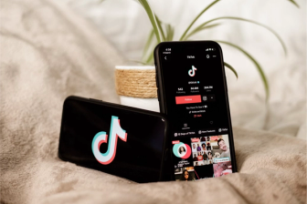 TikTok on mobile phone