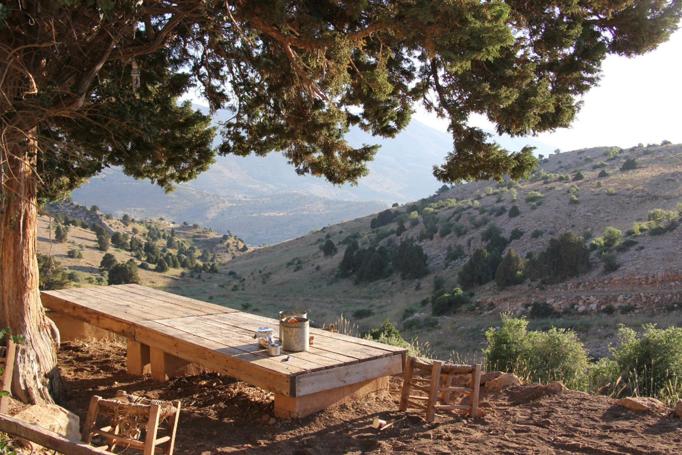 Lebanon mountain view