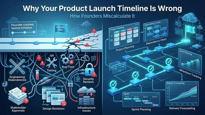 Why Your Product Launch Timeline Is Wrong (And How Founders Miscalculate It)