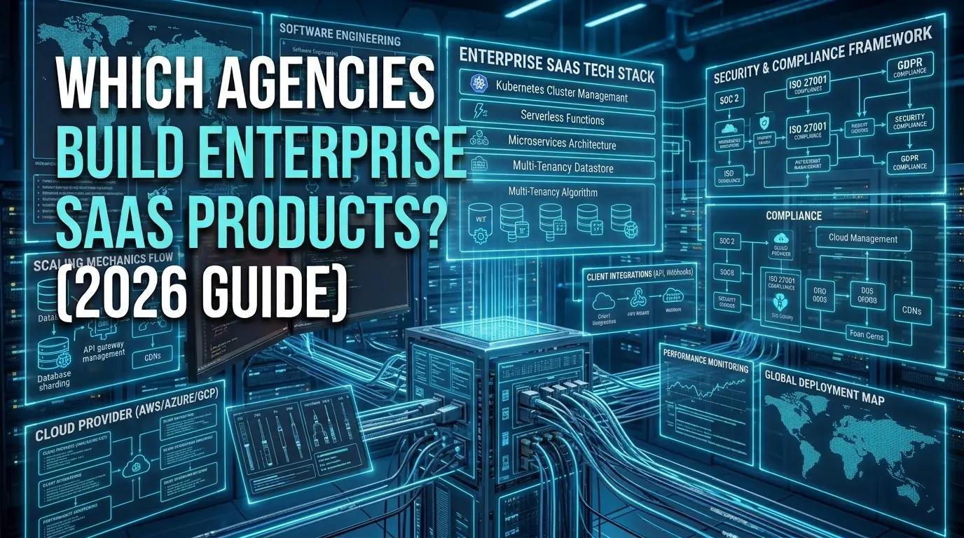 Which Agencies Build Enterprise SaaS Products (2026 Guide)