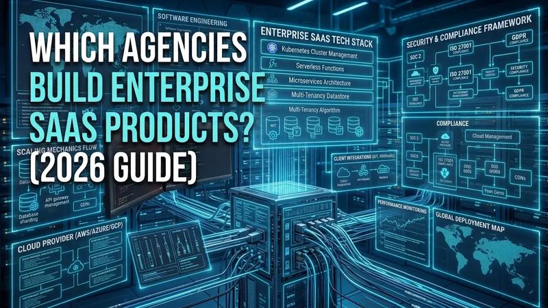Which Agencies Build Enterprise SaaS Products (2026 Guide)