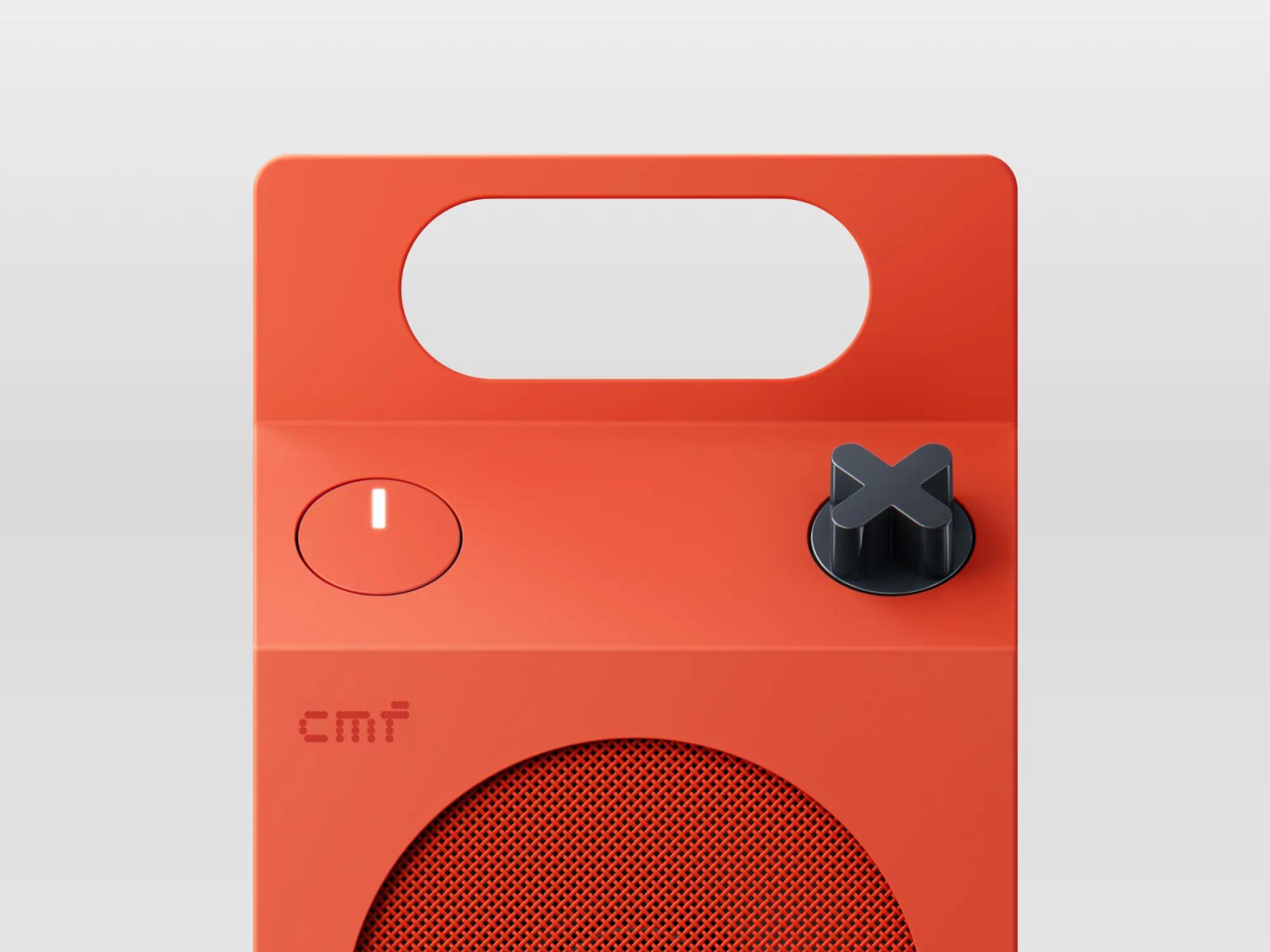 CMF Speaker Mのノブとハンドル