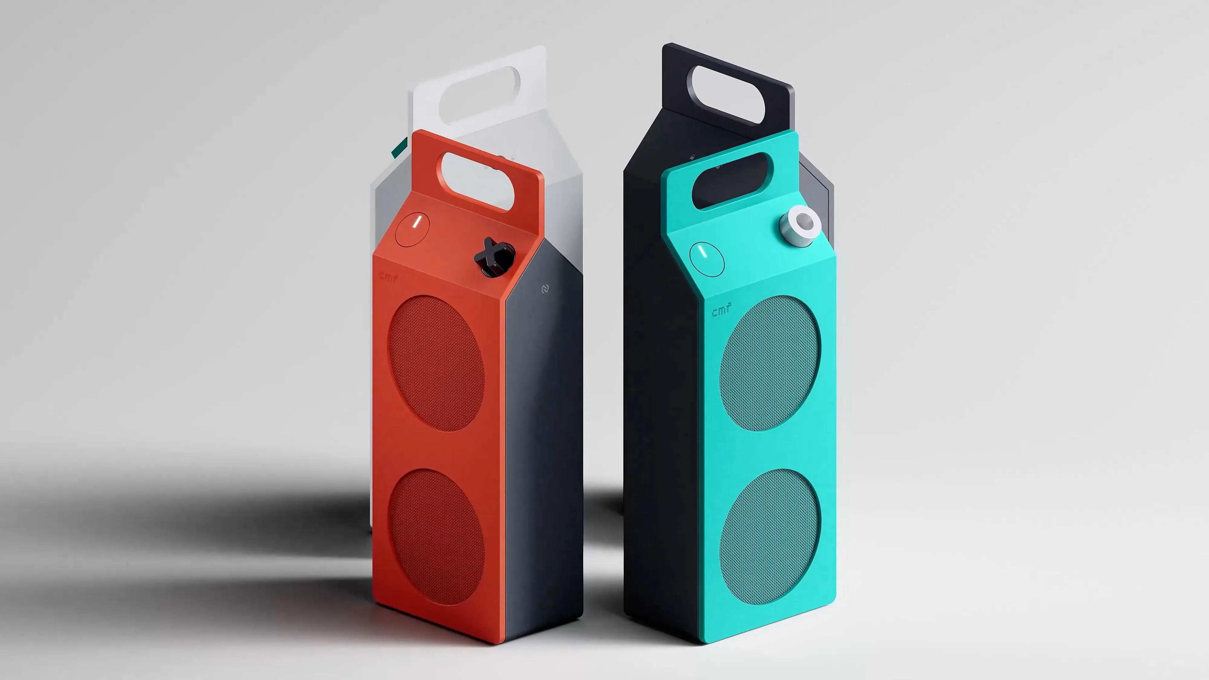 CMF Speaker Mのオレンジとダークグレー
