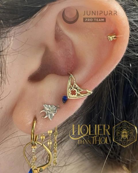 “Cathedral” by ✨ absolutely magnificent in this well-healed conch, newly fitted by our 💃✨