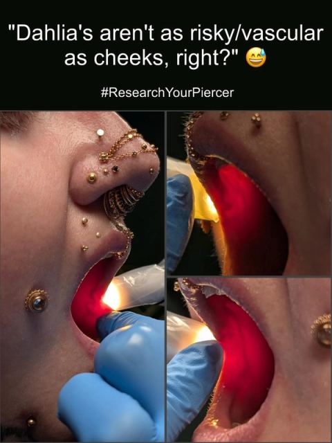 “They’re just like a lip piercing, aren’t they?” 💀😅