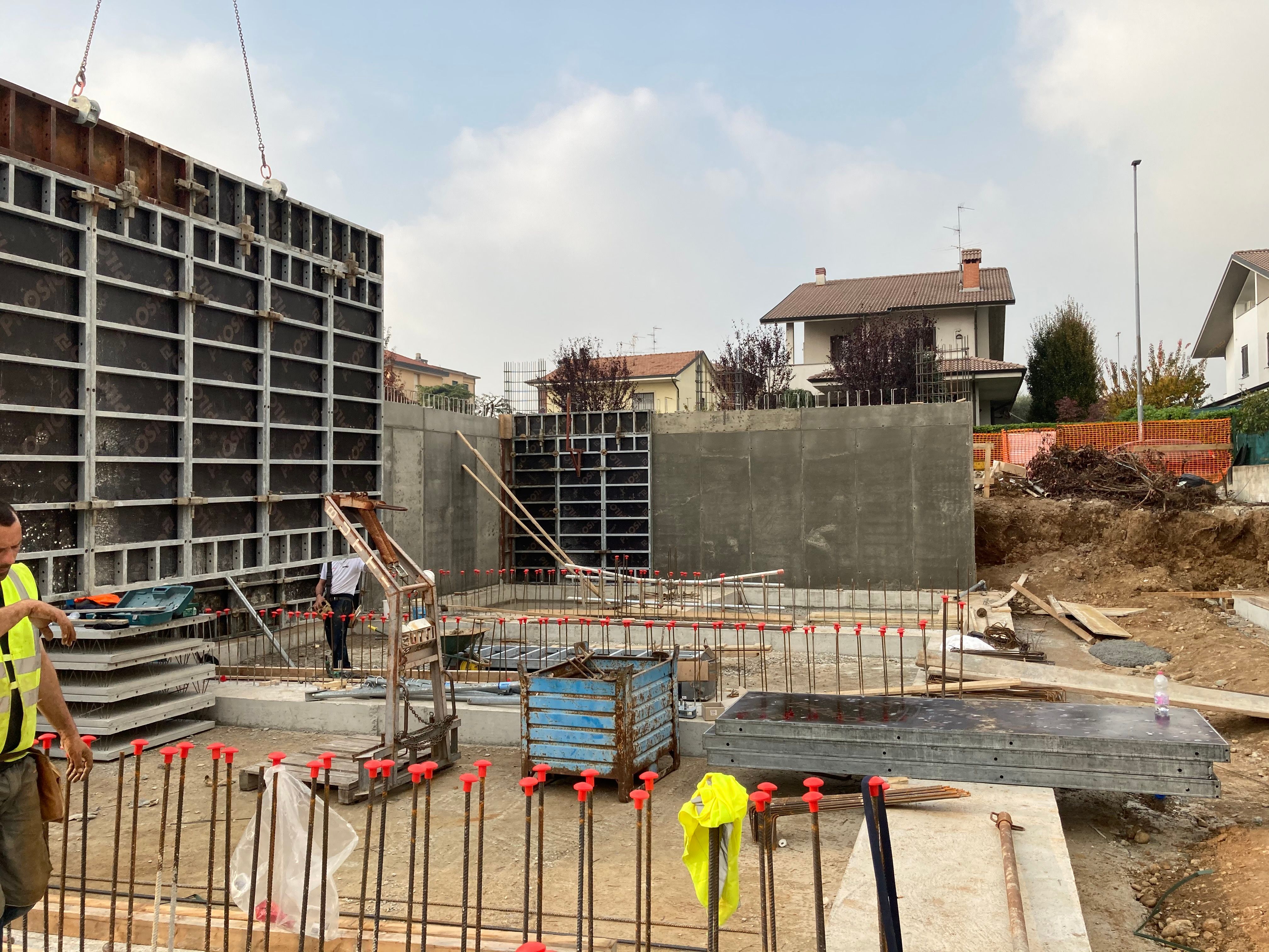 Realizzazione di strutture in calcestruzzo