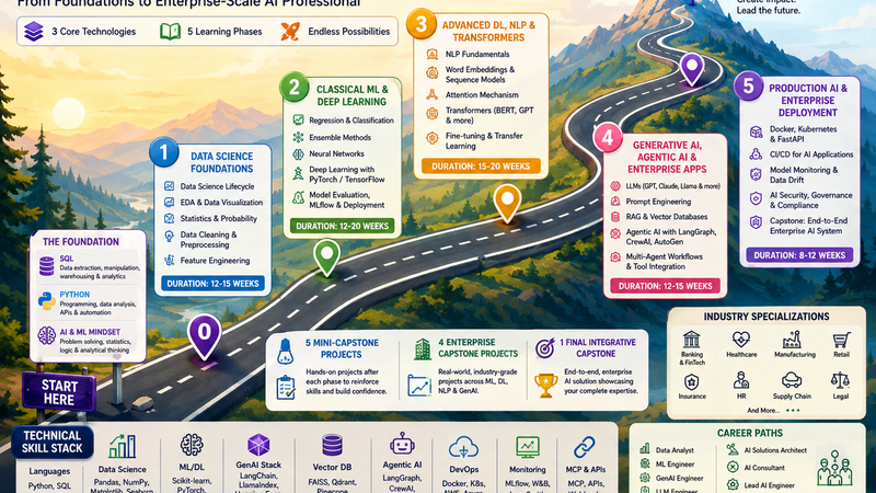 Your Complete AI Roadmap: From Foundations to Enterprise-Scale Implementation