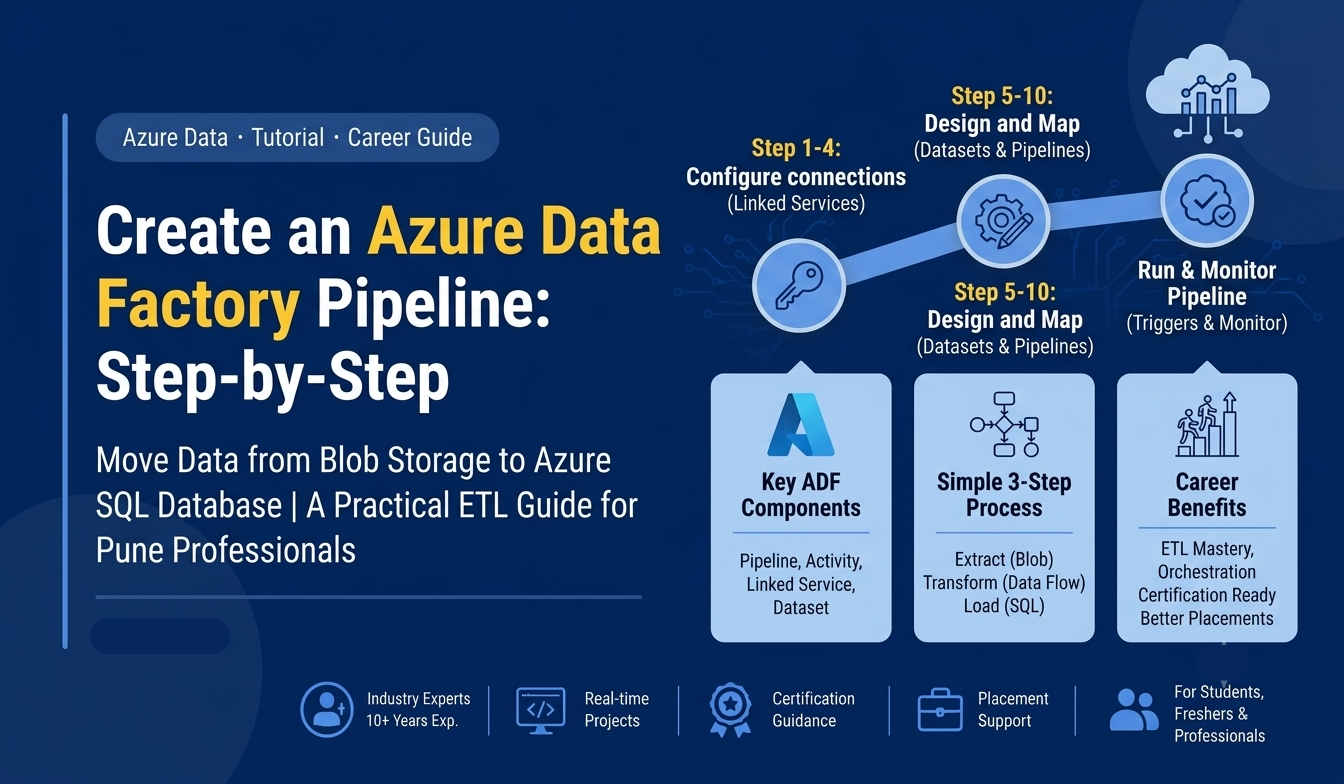How to Create a Data Pipeline in Azure Data Factory: Step-by-Step Tutorial