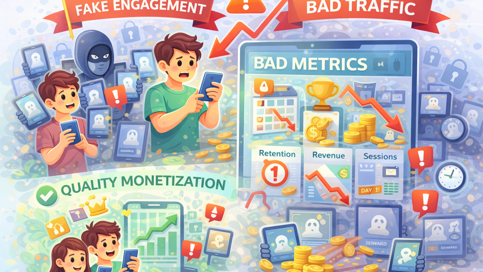 How to Spot Fake Engagement and Bad Traffic in Mobile Apps