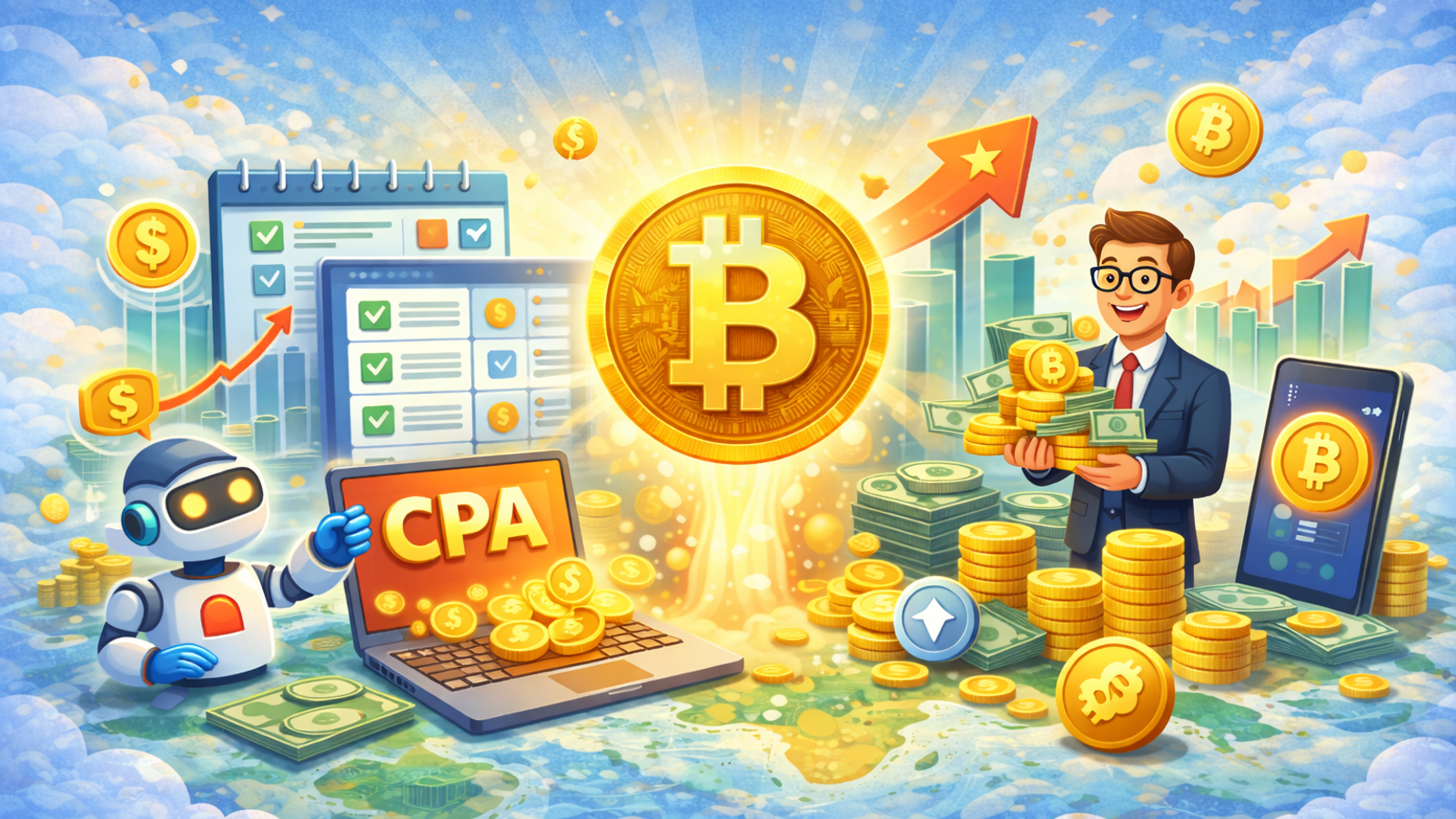 Bitcoin and Offerwalls: Why Crypto Advertisers Spend Millions on CPA Campaigns