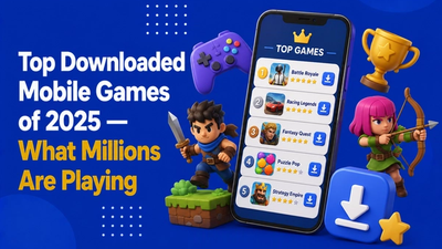 Top Downloaded Mobile Games of 2025 — What Millions Are Playing