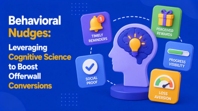 Behavioral Nudges: Leveraging Cognitive Science to Boost Offerwall Conversions