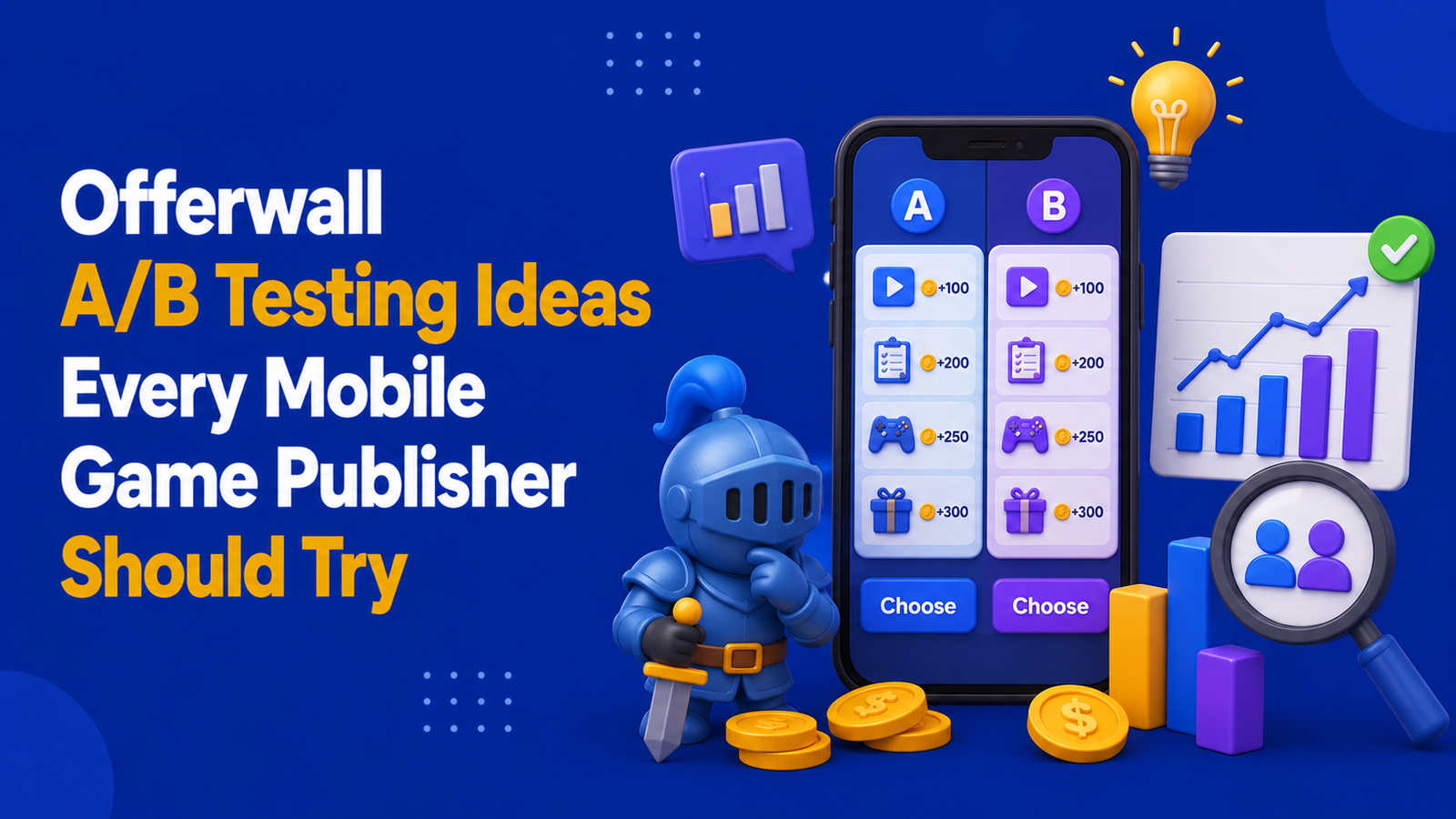 Offerwall A/B Testing Ideas Every Mobile Game Publisher Should Try