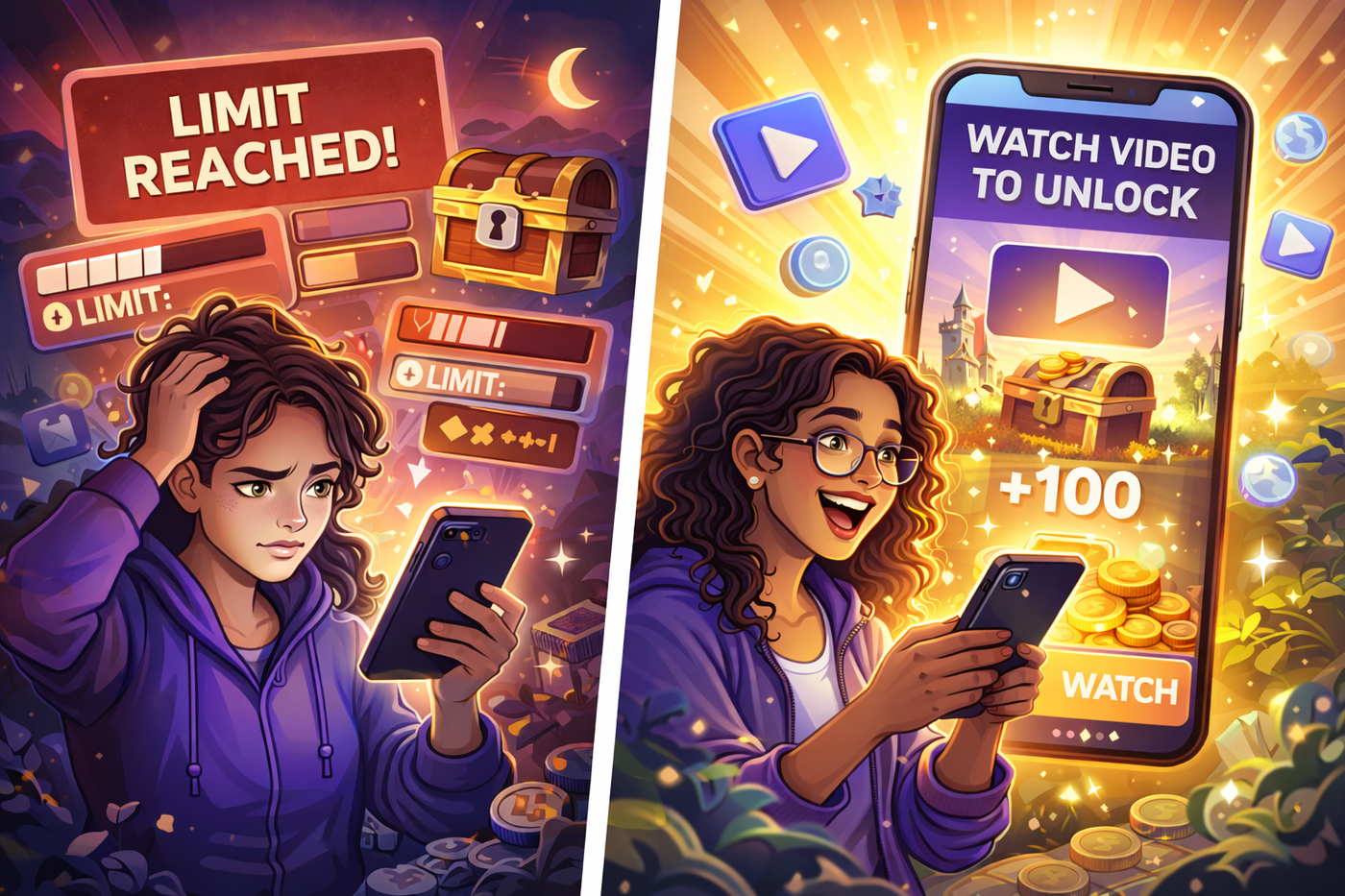 Monetisation in mobile gaming stages