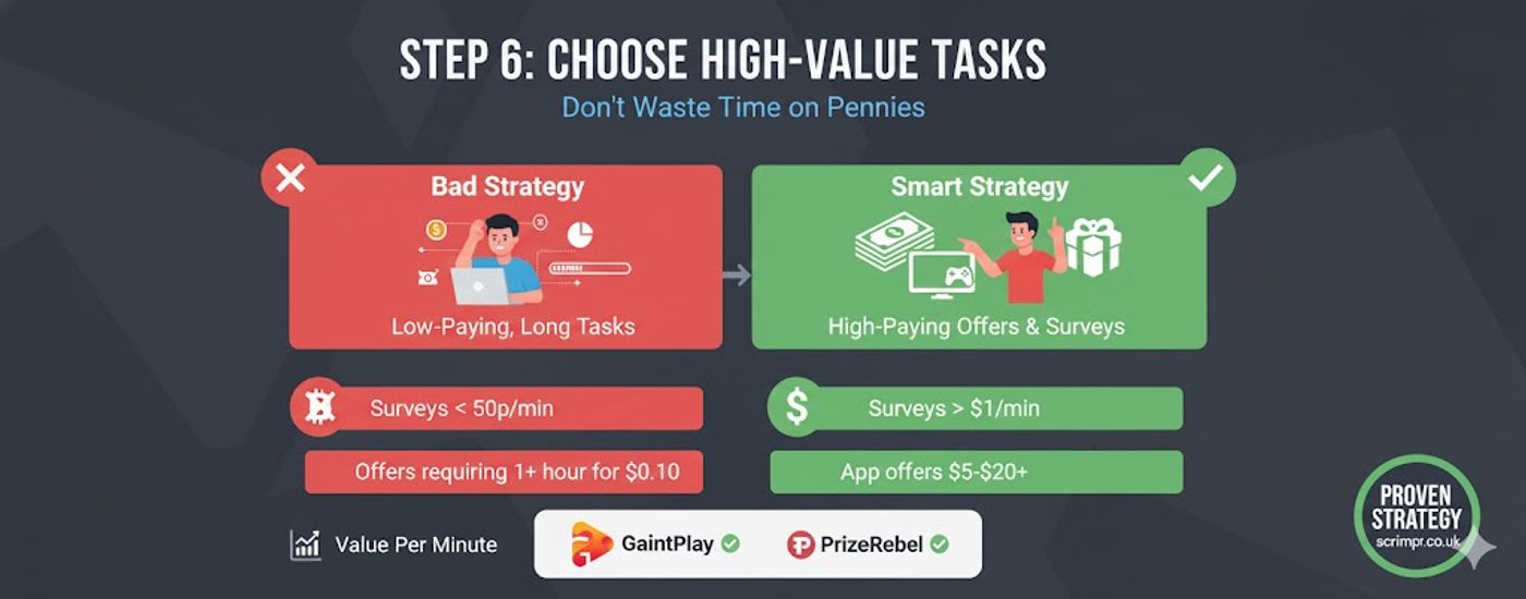 Choose High-Value Tasks