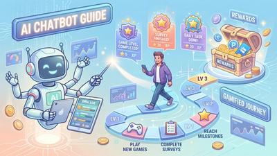 AI Chatbots as Gamified Offerwall Guides for Users