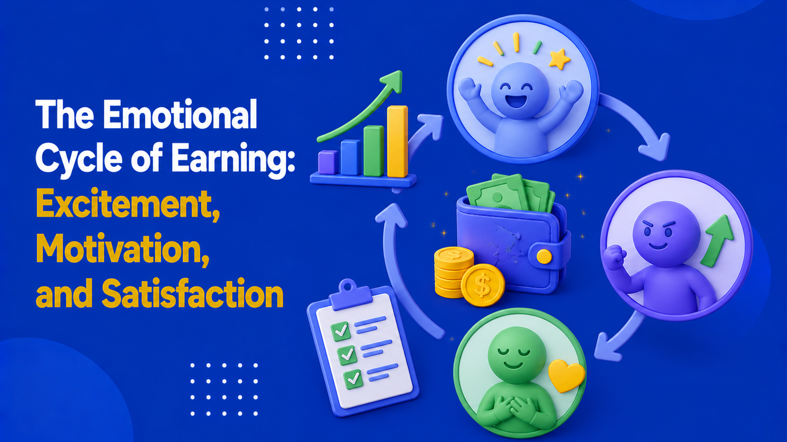The Emotional Cycle of Earning: Excitement, Motivation, and Satisfaction