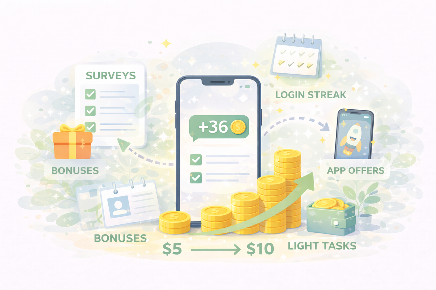 How Small Tasks Add Up to $5–$10 Daily