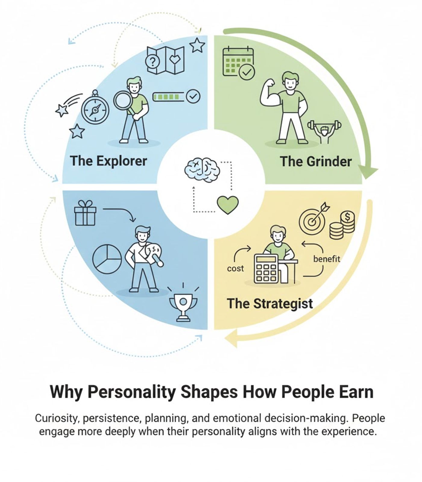 Why Personality Shapes How People Earn