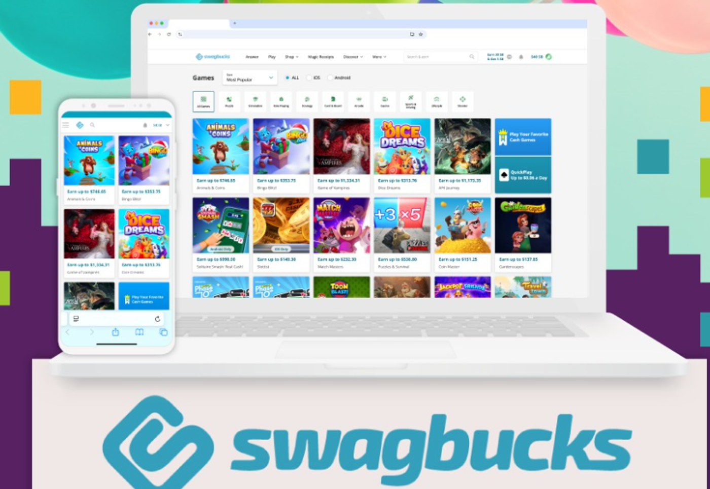 Swagbuck Interface