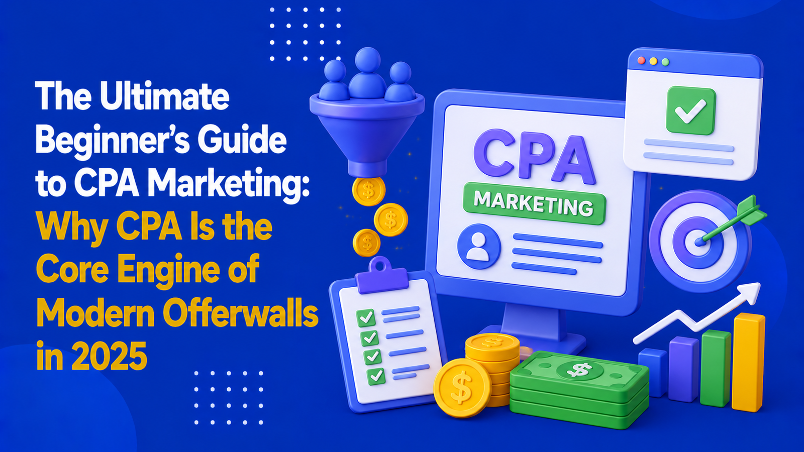 The Ultimate Beginner’s Guide to CPA Marketing: Why CPA Is the Core Engine of Modern Offerwalls in 2025
