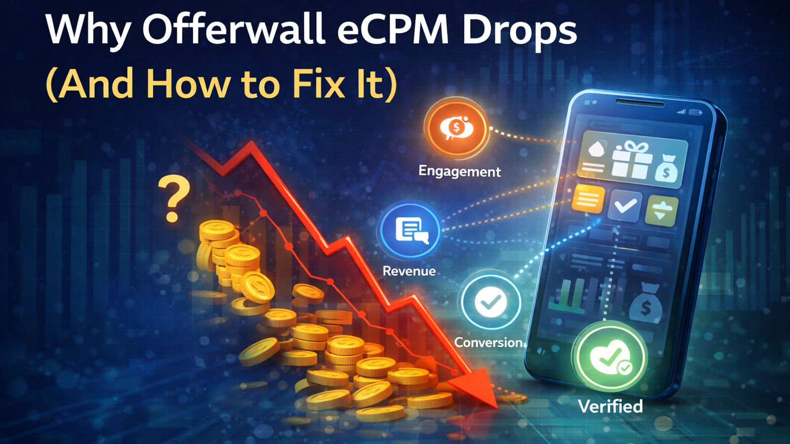Why Offerwall eCPM Drops (And How to Fix It)