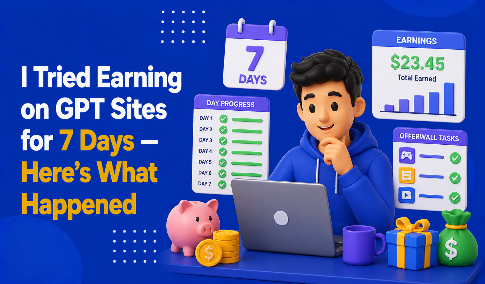 I Tried Earning on GPT Sites for 7 Days — Here’s What Happened