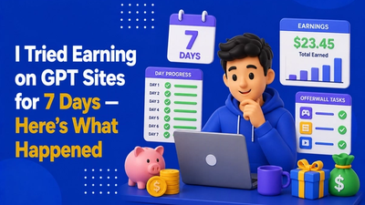 I Tried Earning on GPT Sites for 7 Days — Here’s What Happened