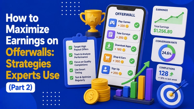 How to Maximize Earnings on Offerwalls: Strategies Experts Use (Part 2)