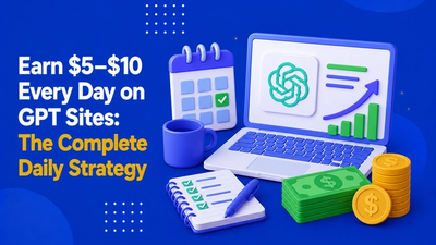 Earn $5–$10 Every Day on GPT Sites: The Complete Daily Strategy