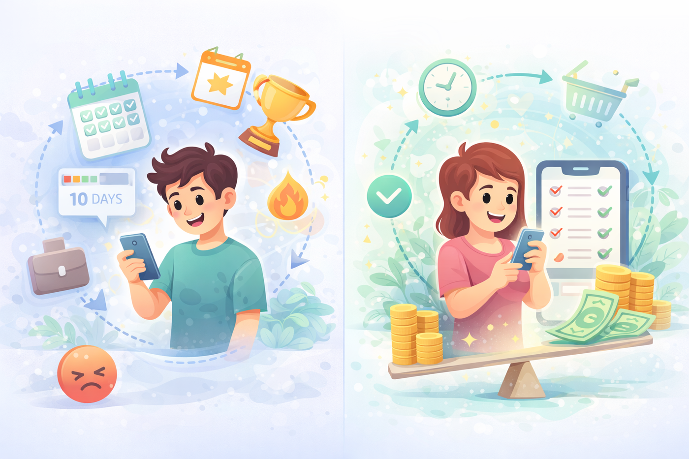 Tracking progress in daily routines