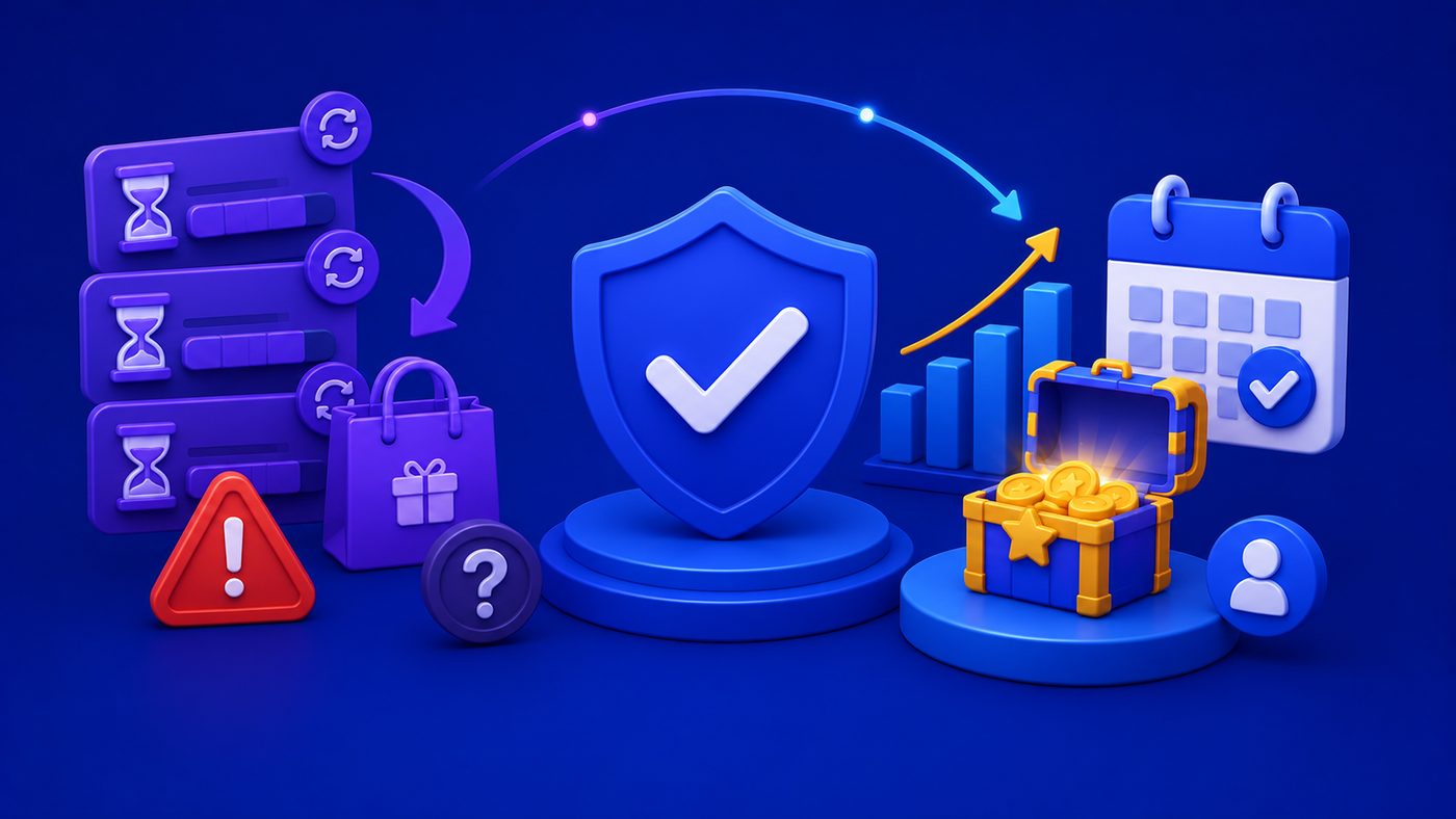 3D illustration showing authentic rewards, trusted availability, and reduced reliance on artificial urgency. 