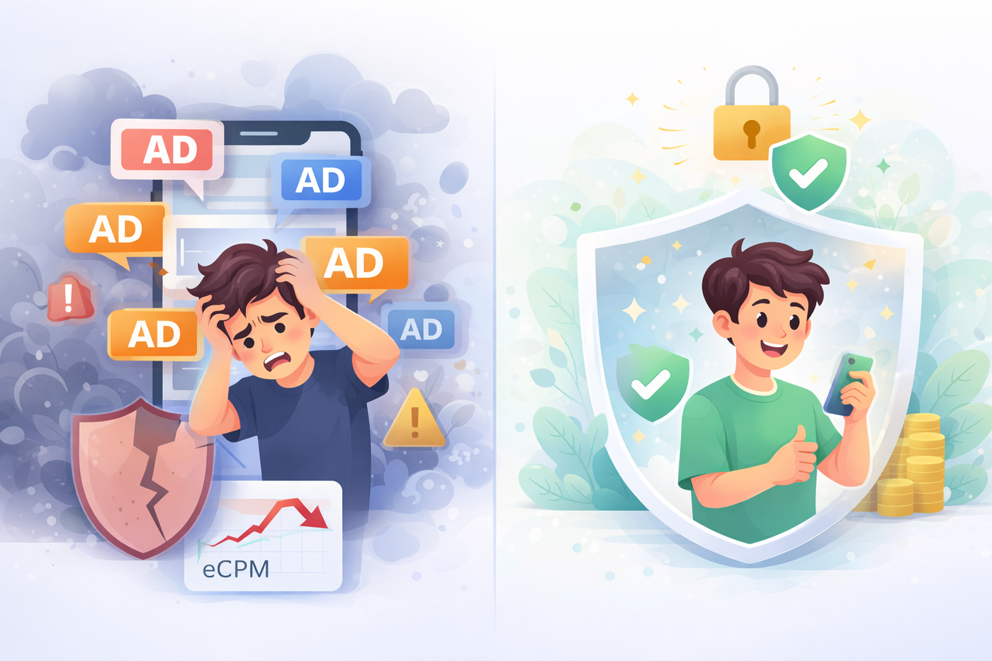 A tale of two app experiences