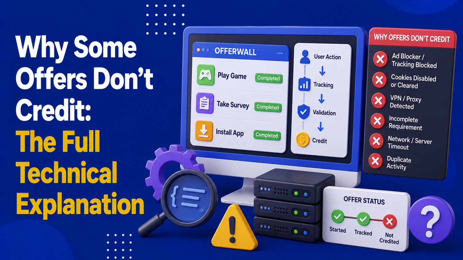 Why Some Offers Don’t Credit: The Full Technical Explanation