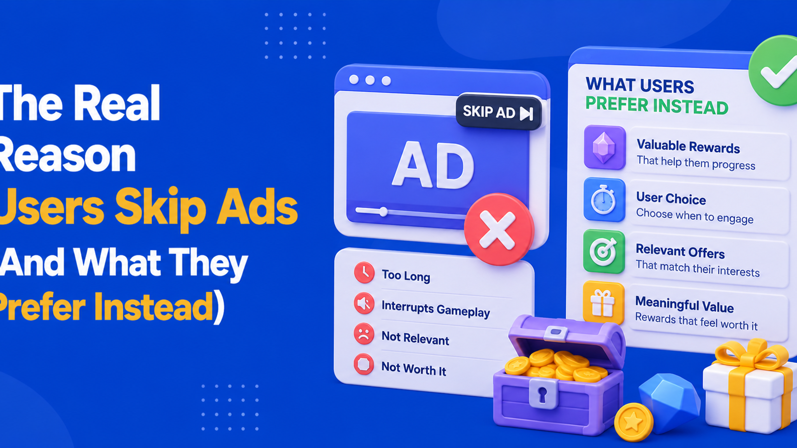The Real Reason Users Skip Ads (And What They Prefer Instead)