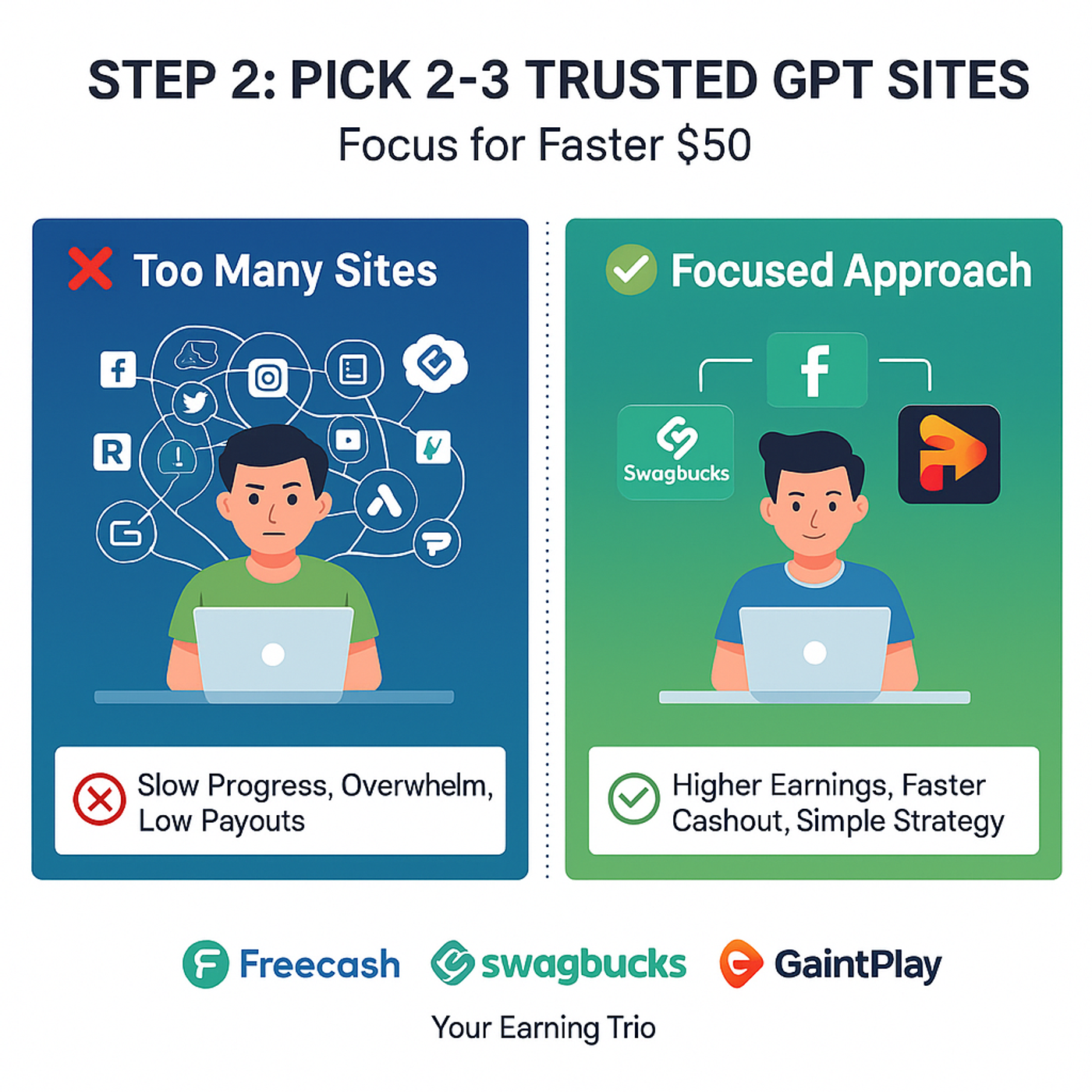 Pick Trusted Sites