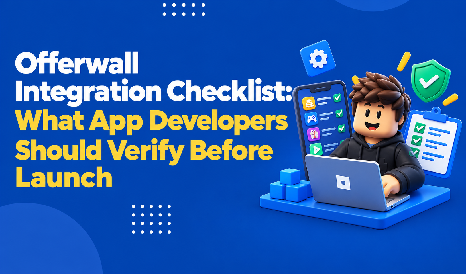 Offerwall Integration Checklist: What App Developers Should Verify Before Launch