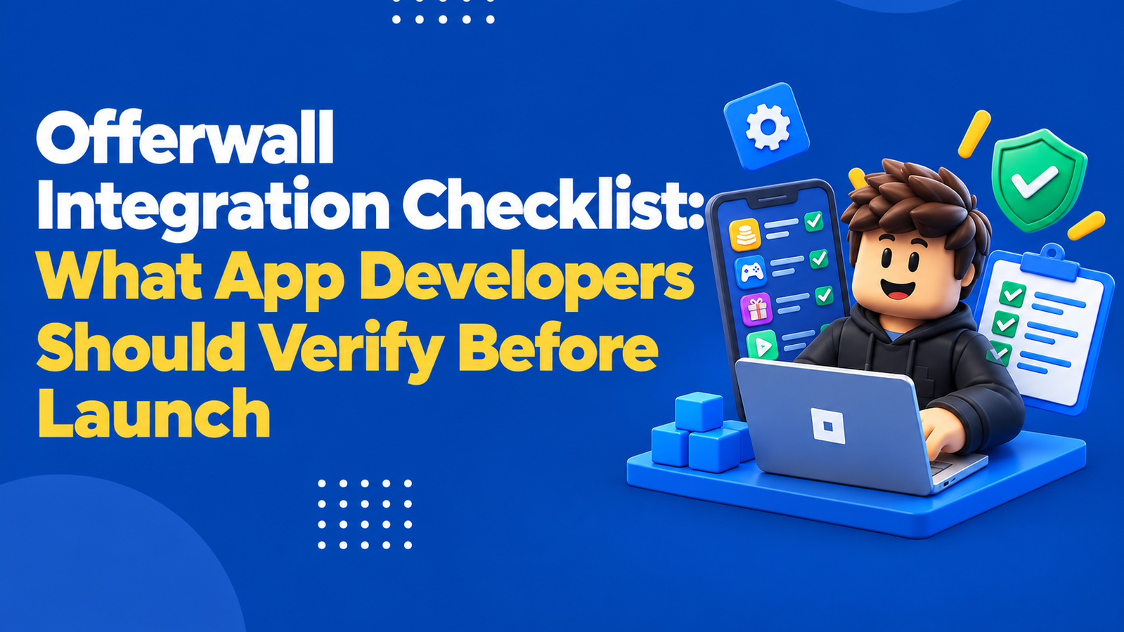 Offerwall Integration Checklist: What App Developers Should Verify Before Launch