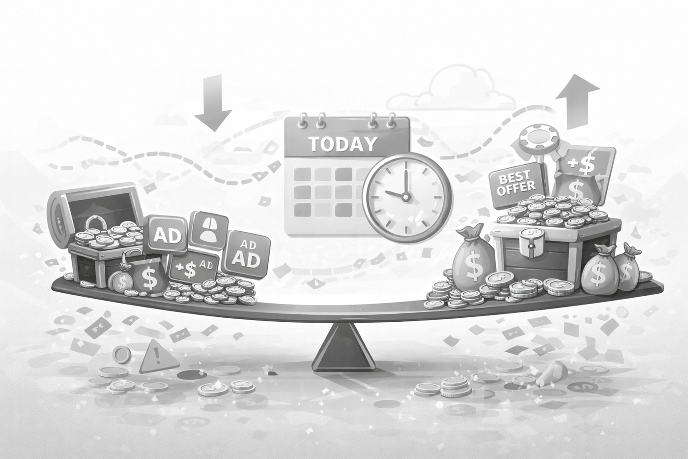 Fluctuating offers and payouts over time