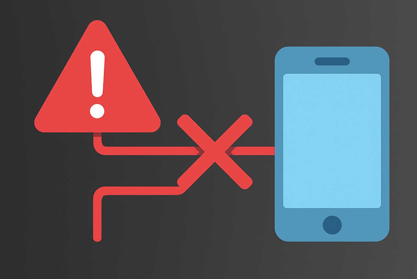 Not being able to track