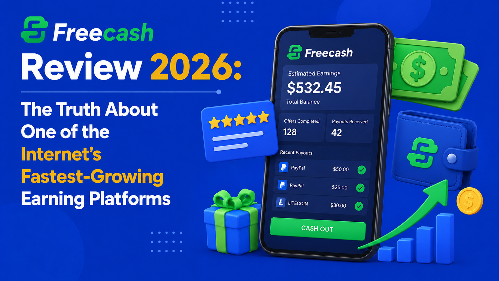 Freecash Review 2026: The Truth About One of the Internet’s Fastest-Growing Earning Platforms