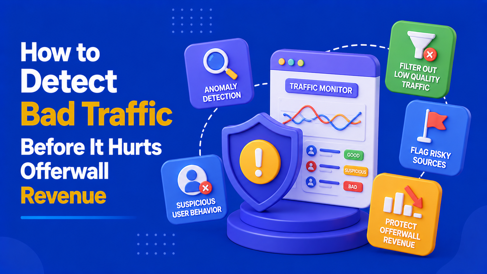 How to Detect Bad Traffic Before It Hurts Offerwall Revenue