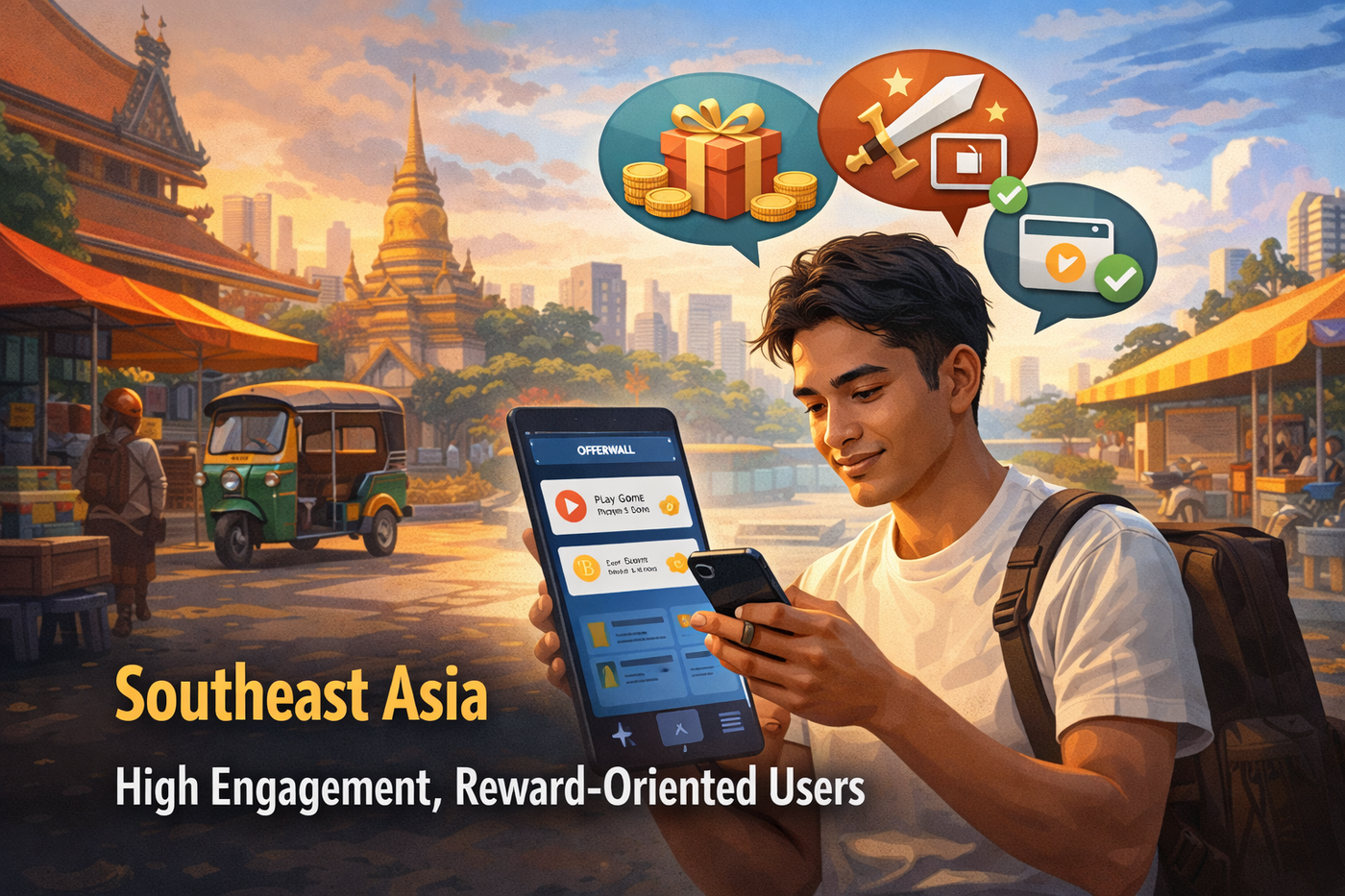 Southeast Asia: High Engagement, Reward-Oriented Users